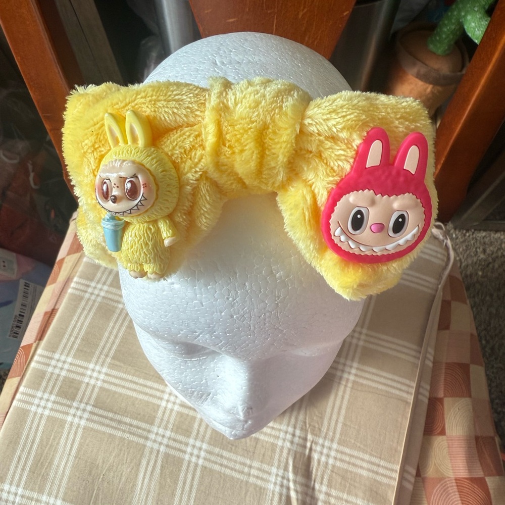Labubu Plush Hair Band, Choose Your Favorite Color